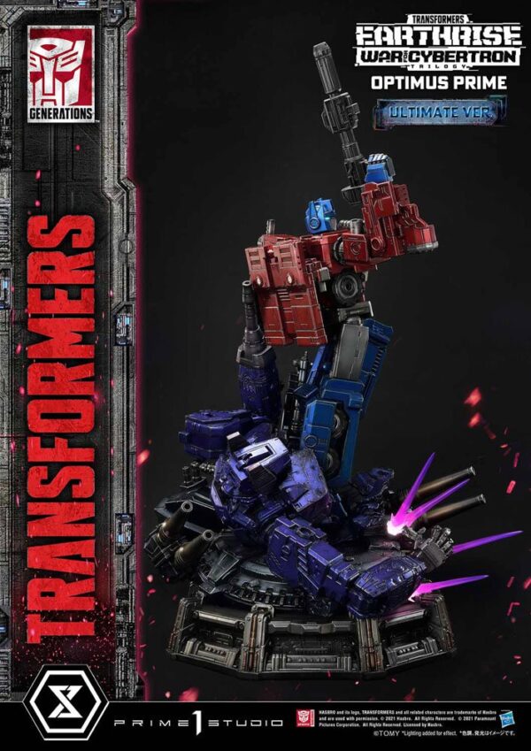 Descubre el apasionante mundo de Estatua Optimus Prime Ultimate Version.