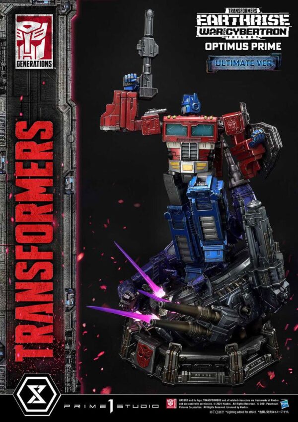 Descubre el apasionante mundo de Estatua Optimus Prime Ultimate Version.