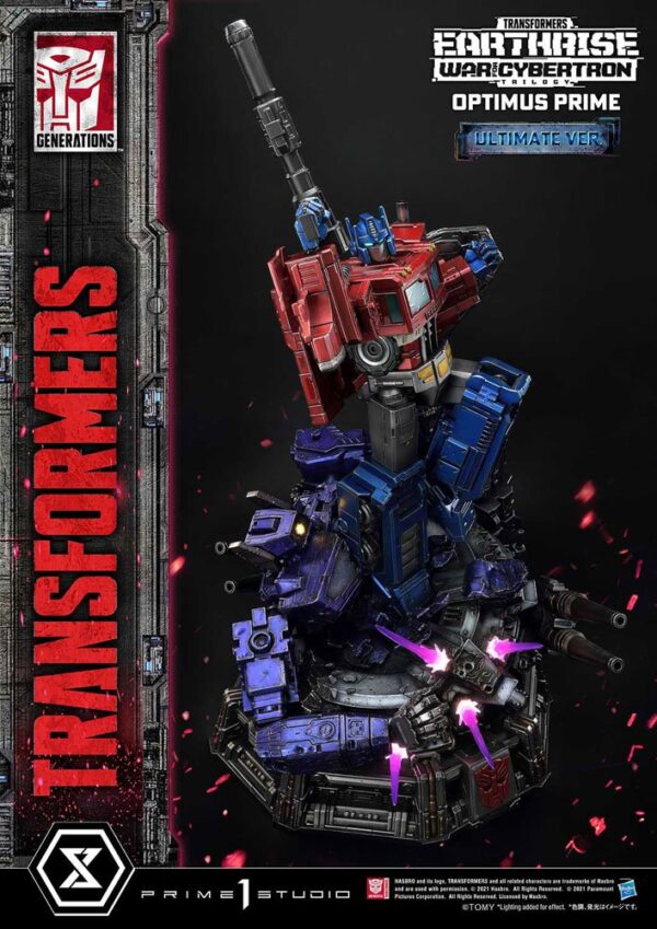 Descubre el apasionante mundo de Estatua Optimus Prime Ultimate Version.