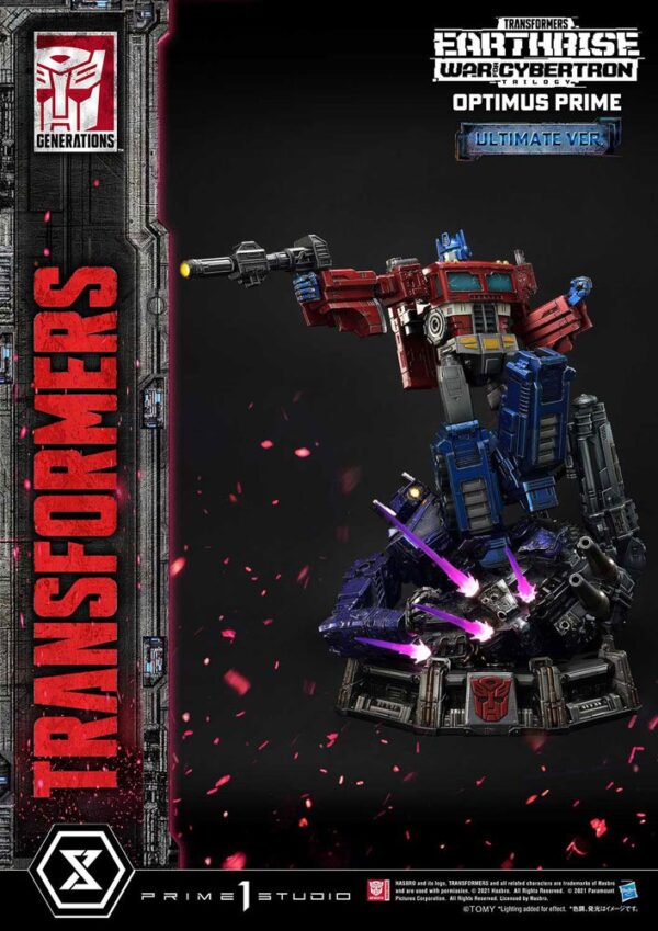 Descubre el apasionante mundo de Estatua Optimus Prime Ultimate Version.