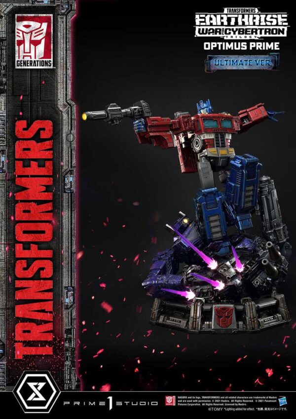 Descubre el apasionante mundo de Estatua Optimus Prime Ultimate Version.