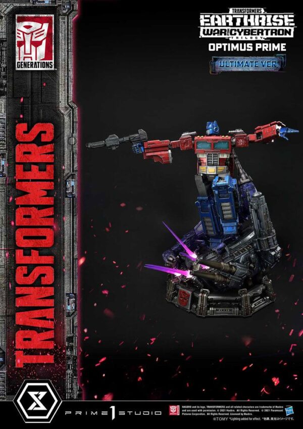 Descubre el apasionante mundo de Estatua Optimus Prime Ultimate Version.