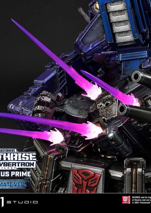 Descubre el apasionante mundo de Estatua Optimus Prime Ultimate Version.