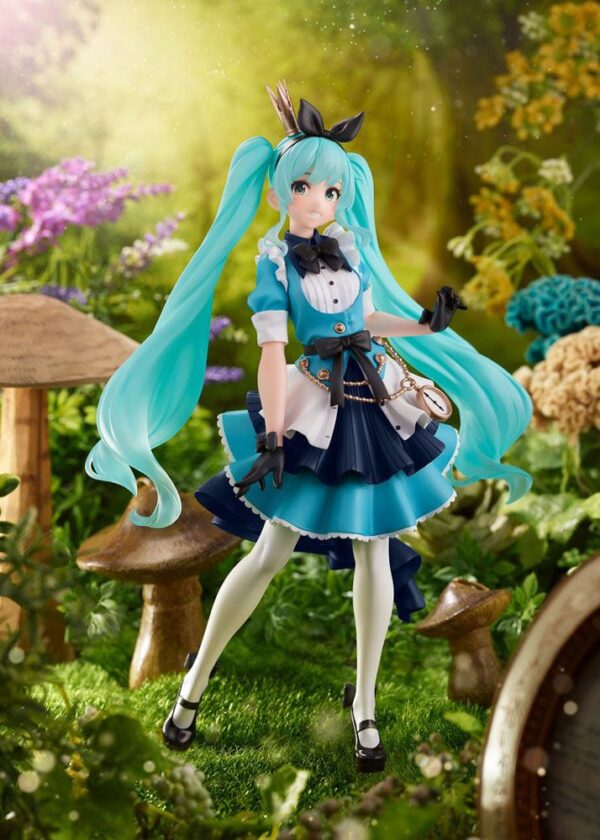 Descubre el apasionante mundo de Estatua Princess AMP Hatsune Miku Alice.