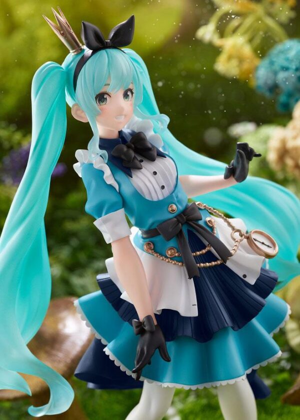 Descubre el apasionante mundo de Estatua Princess AMP Hatsune Miku Alice.