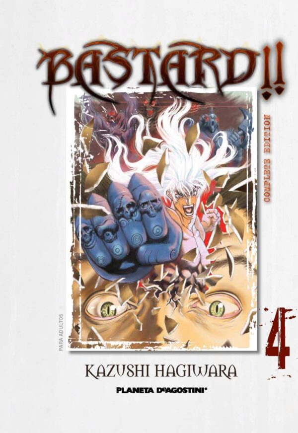 Descubre el apasionante mundo de Manga Bastard Complete Edition 04.