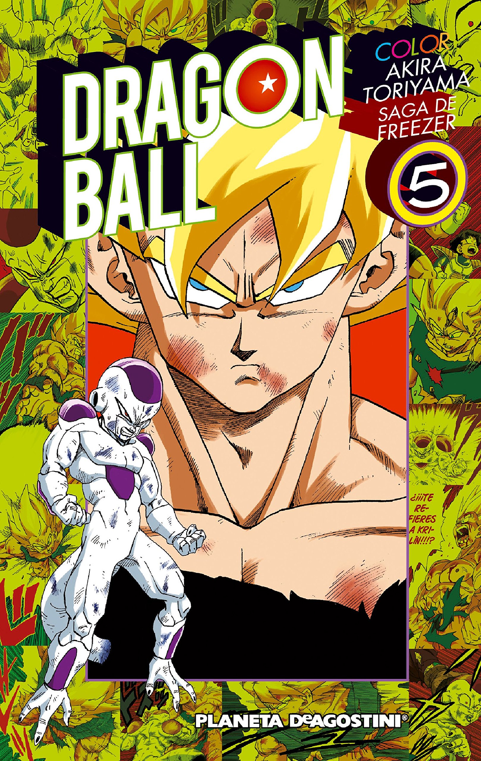 Descubre el apasionante mundo de Manga Dragon Ball Color Freezer 05.