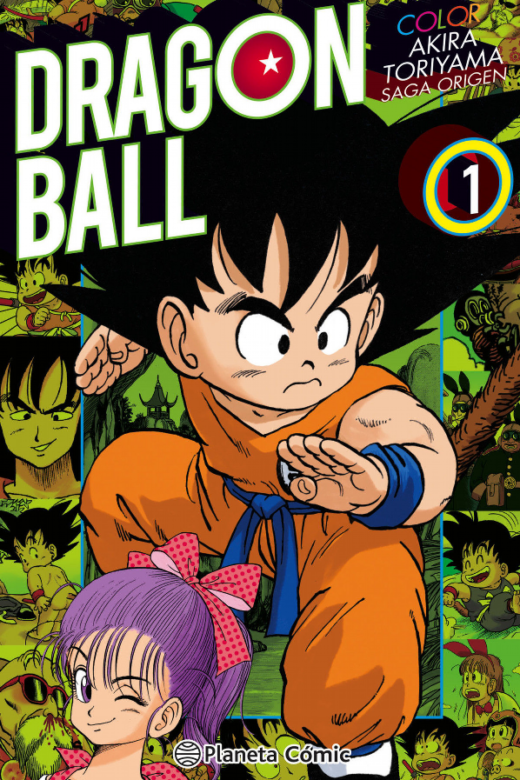 Manga Dragon Ball Color Origen y Red Ribbon 01