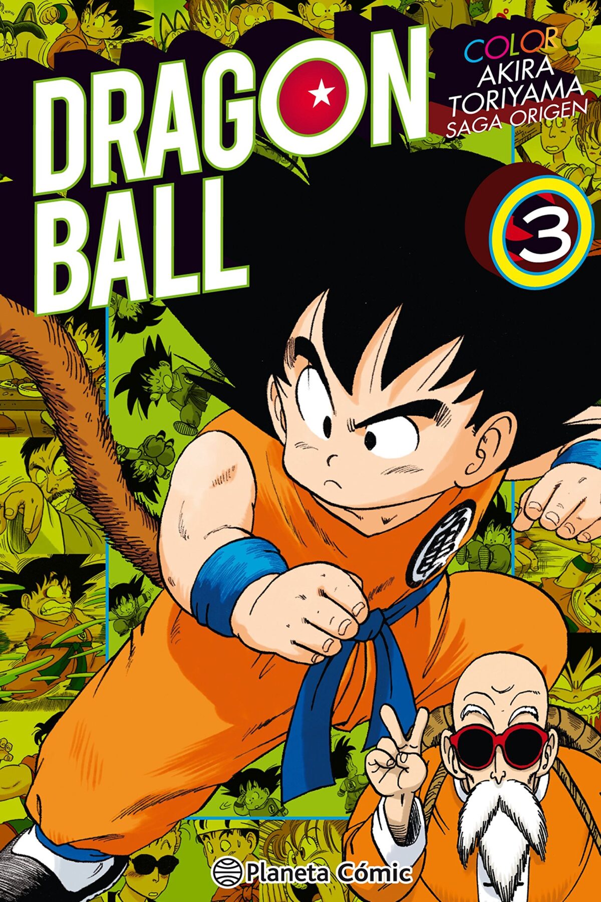 Manga Dragon Ball Color Origen y Red Ribbon 03