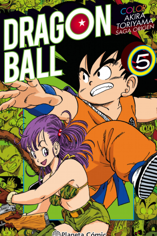 Manga Dragon Ball Color Origen y Red Ribbon 05