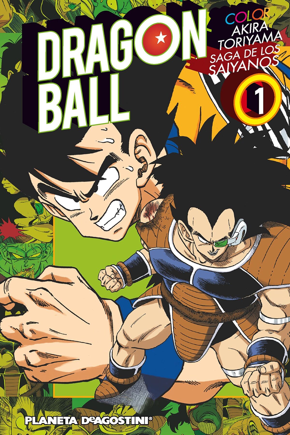 Manga Dragon Ball Color Saiyan 01