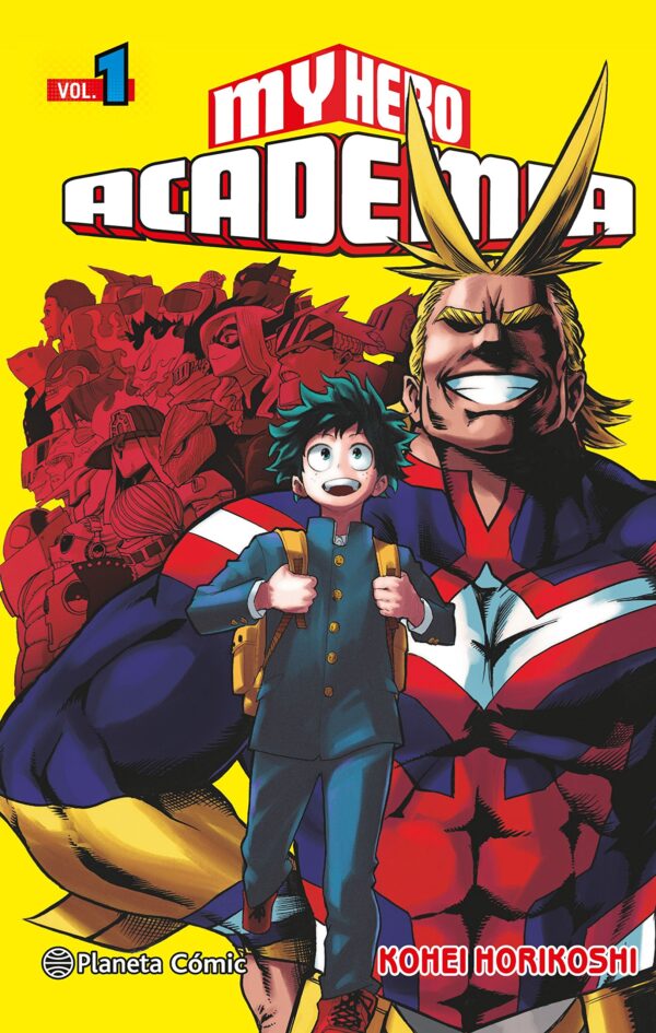 Descubre el apasionante mundo de Manga My Hero Academia 01.