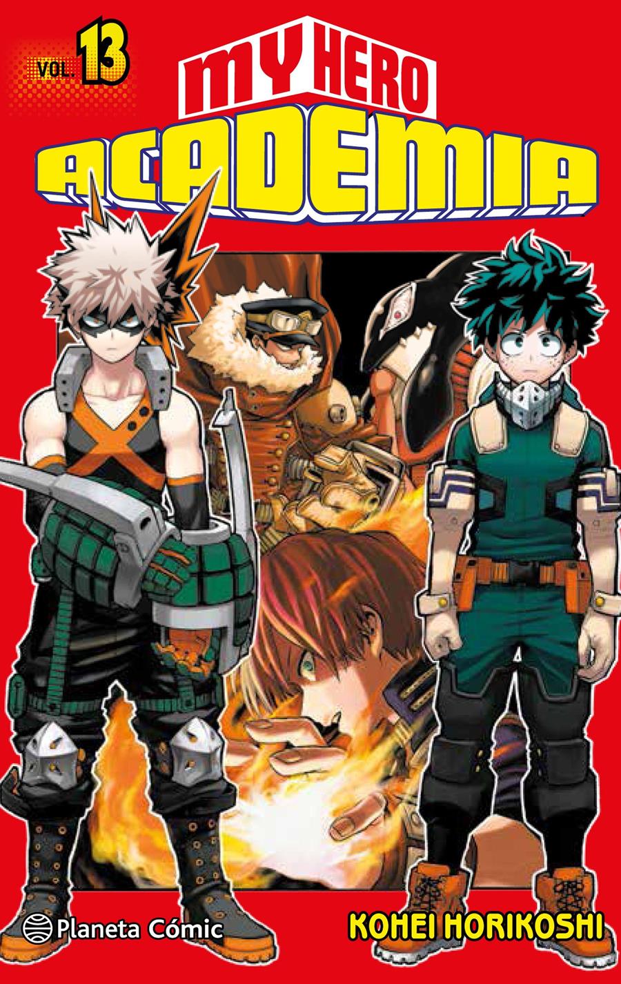 Descubre el apasionante mundo de Manga My Hero Academia 13.