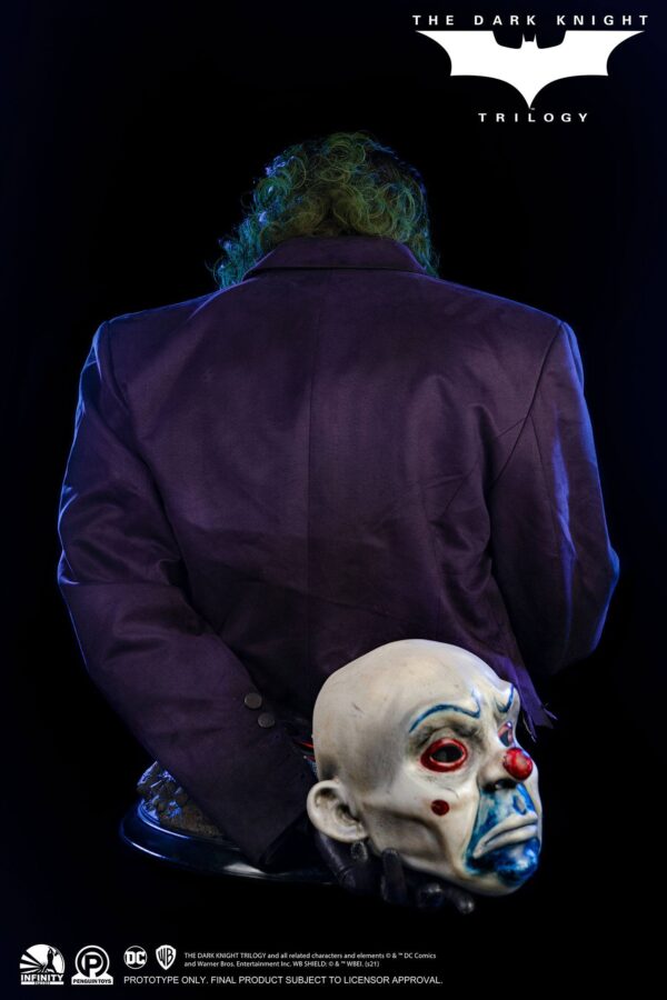Descubre el apasionante mundo de Busto tamaño real Joker Dark Knight.