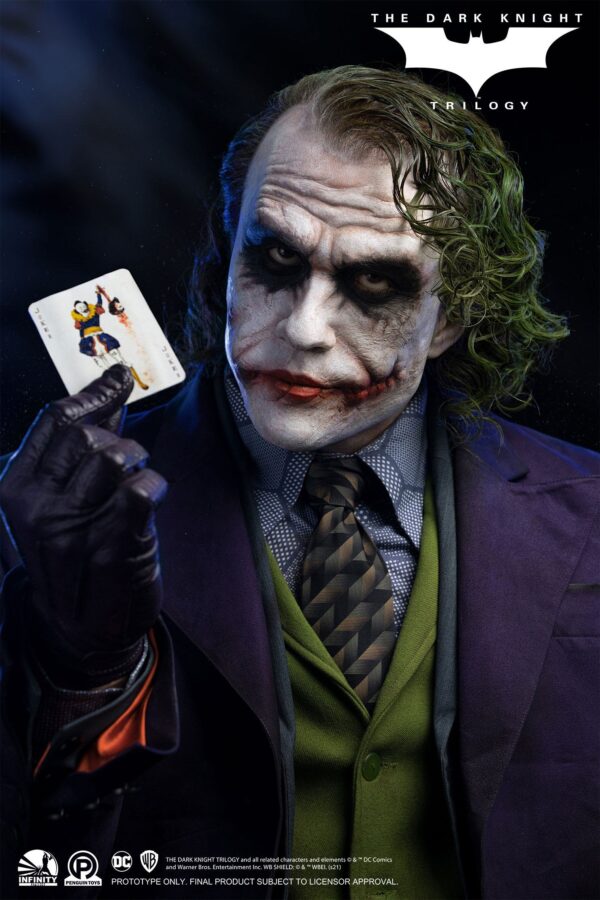 Descubre el apasionante mundo de Busto tamaño real Joker Dark Knight.