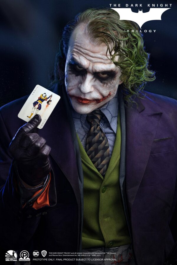 Descubre el apasionante mundo de Busto tamaño real Joker Dark Knight.