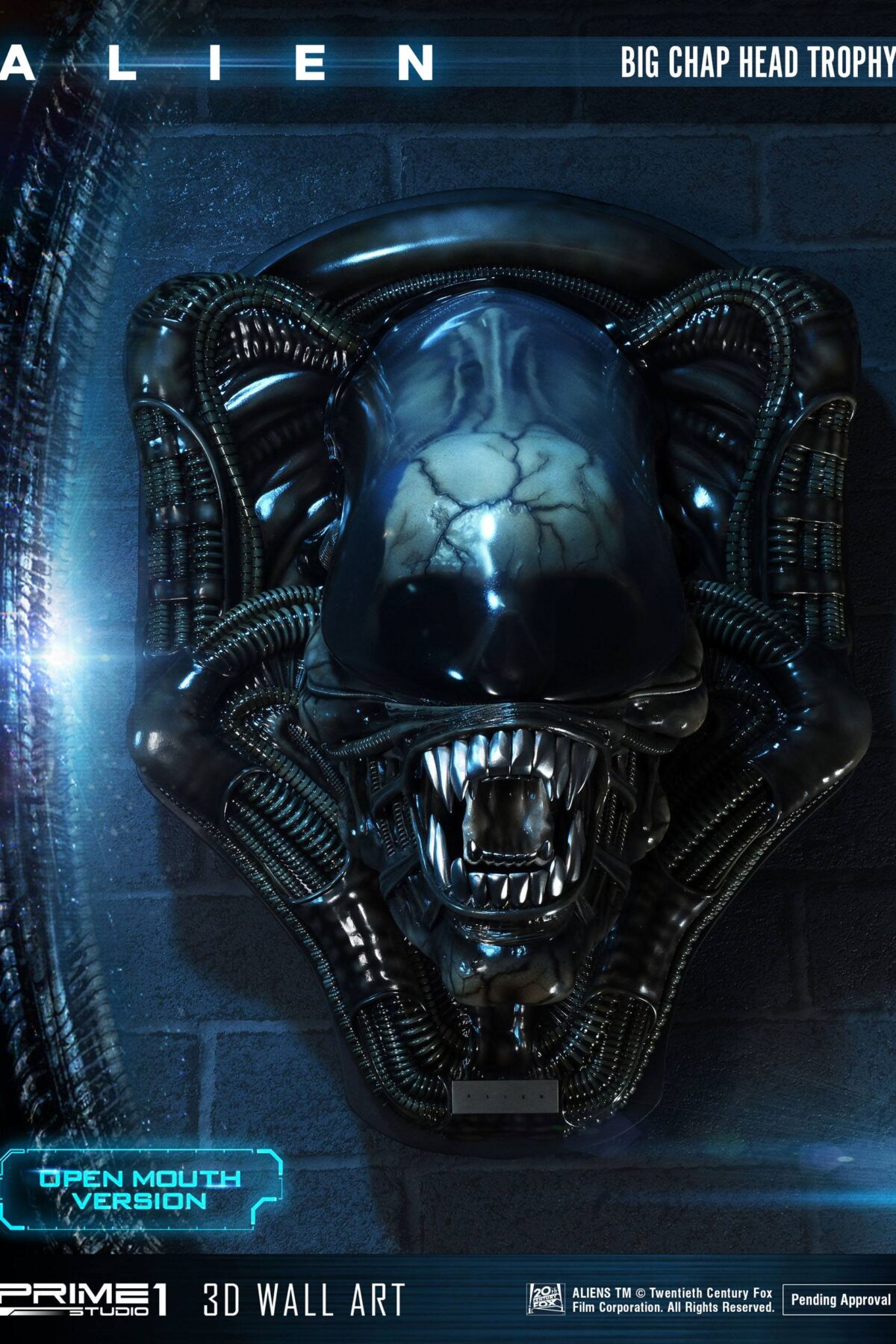 Descubre el apasionante mundo de Decoracion Alien Head Trophy Open Mouth.