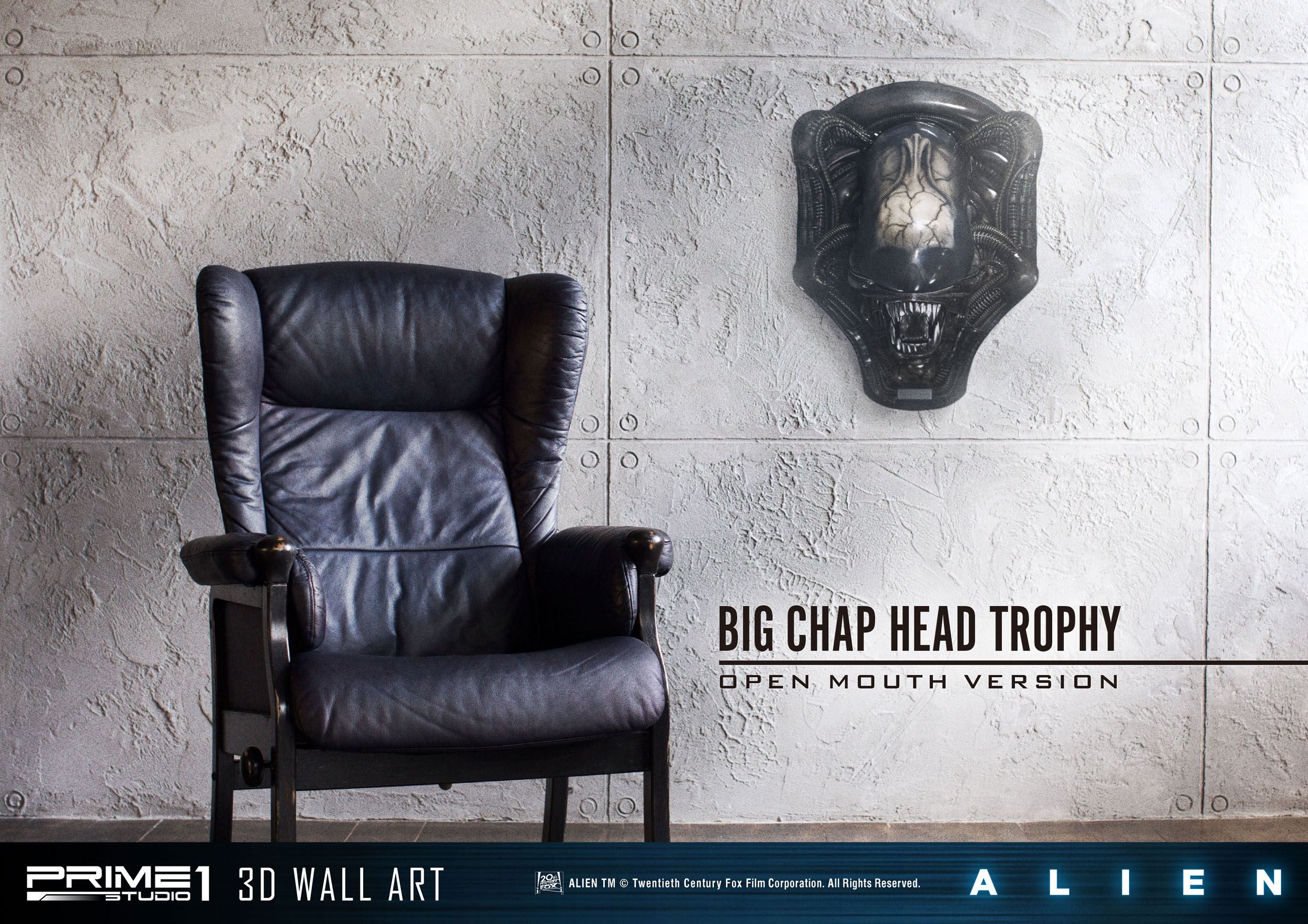 Descubre el apasionante mundo de Decoracion Alien Head Trophy Open Mouth.