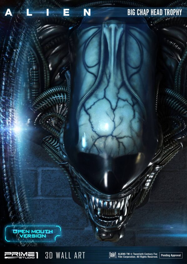 Descubre el apasionante mundo de Decoracion Alien Head Trophy Open Mouth.