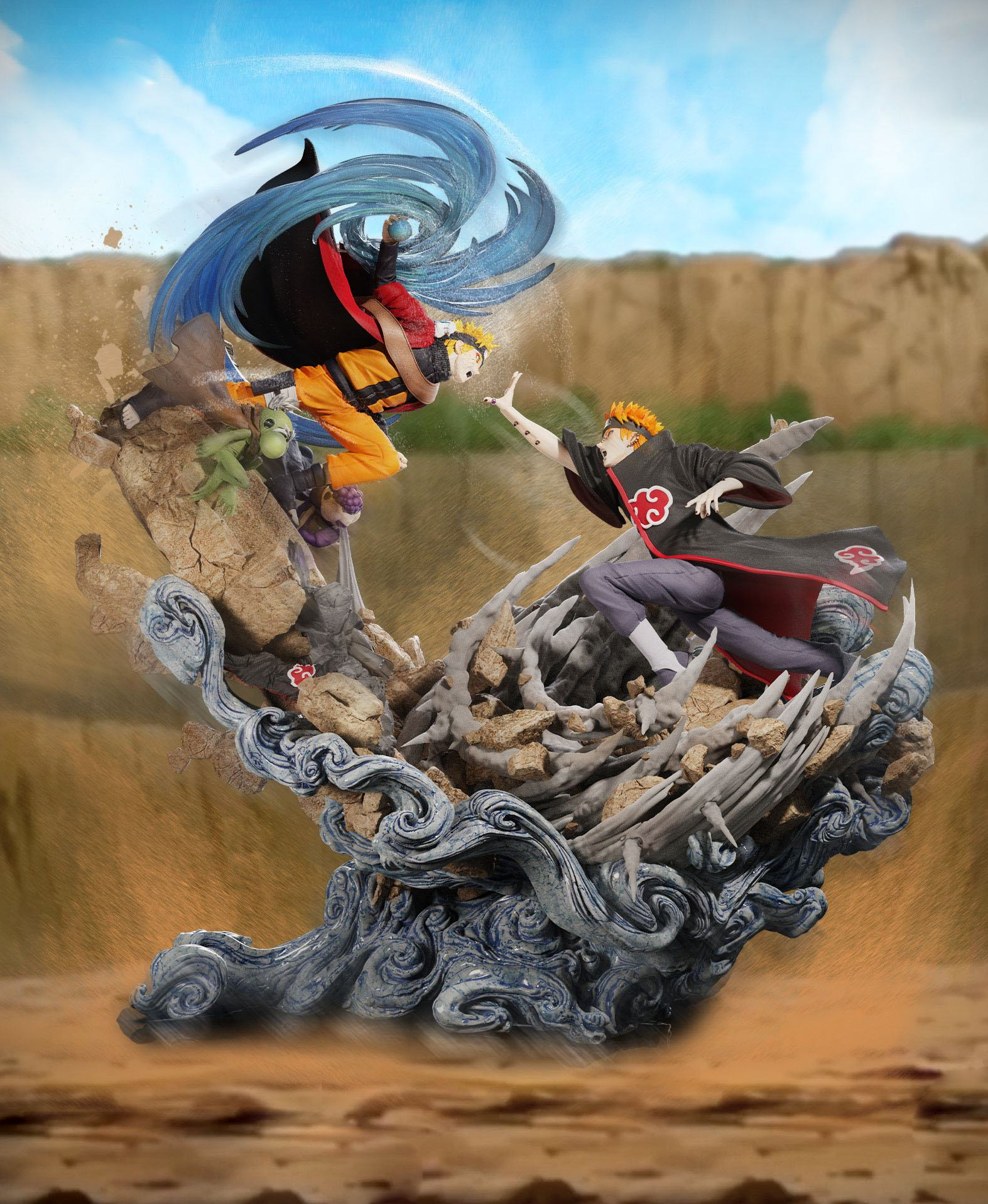 Descubre el apasionante mundo de Diorama Elite Fandom Naruto vs Pain.