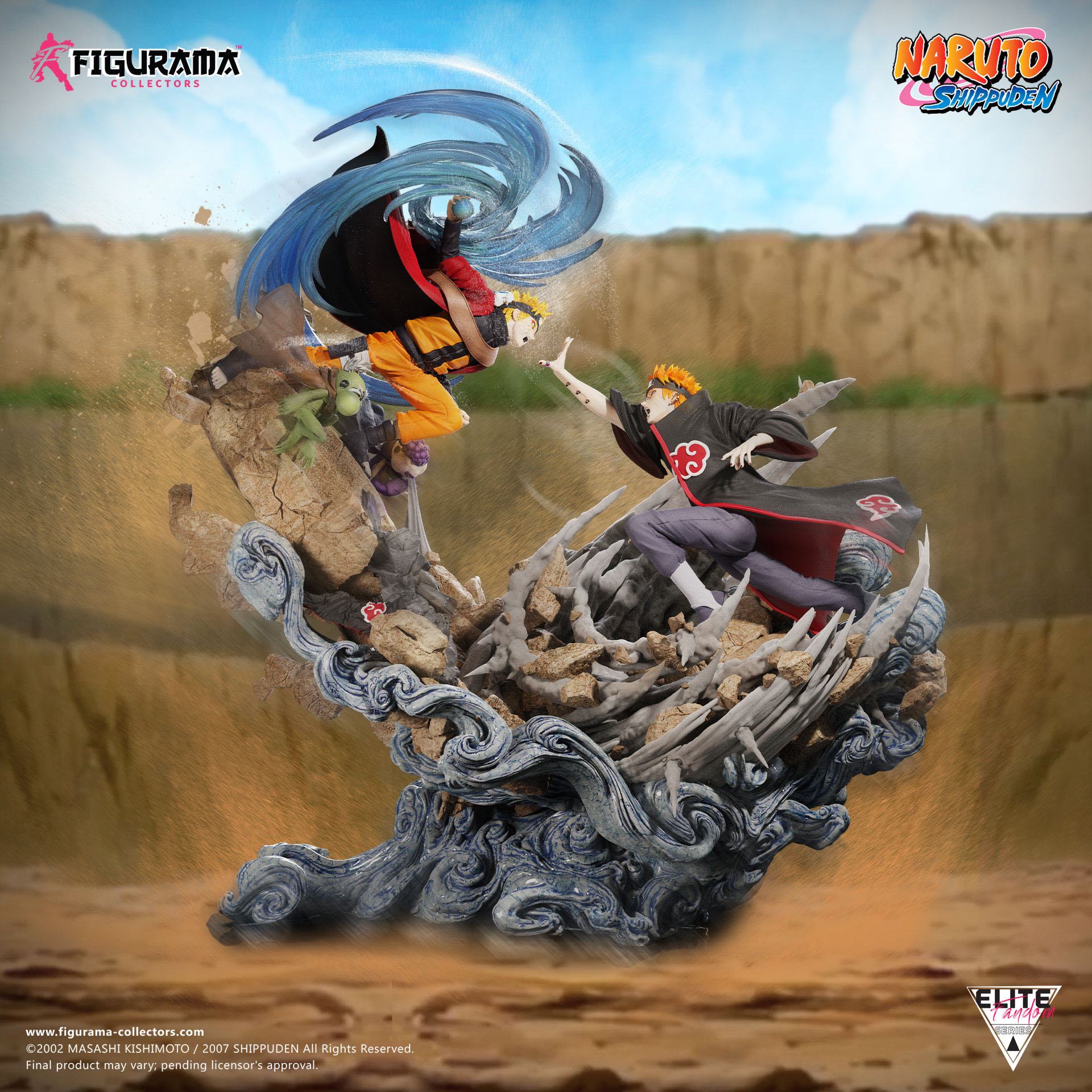 Descubre el apasionante mundo de Diorama Elite Fandom Naruto vs Pain.