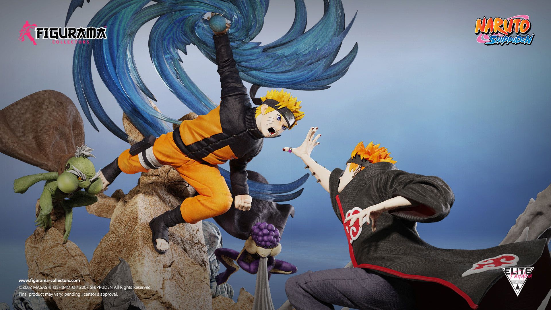 Descubre el apasionante mundo de Diorama Elite Fandom Naruto vs Pain.