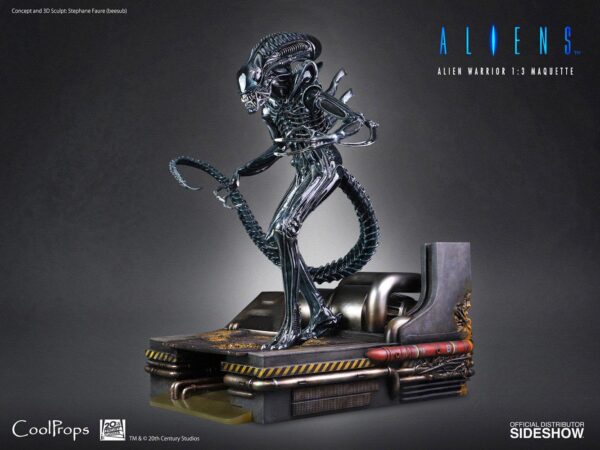 Descubre el apasionante mundo de Estatua Alien Warrior Deluxe.