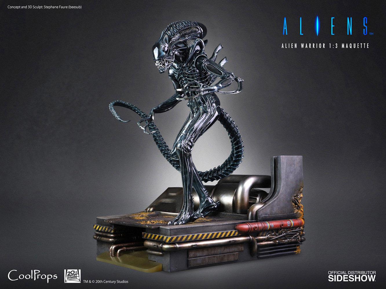 Descubre el apasionante mundo de Estatua Alien Warrior Deluxe.