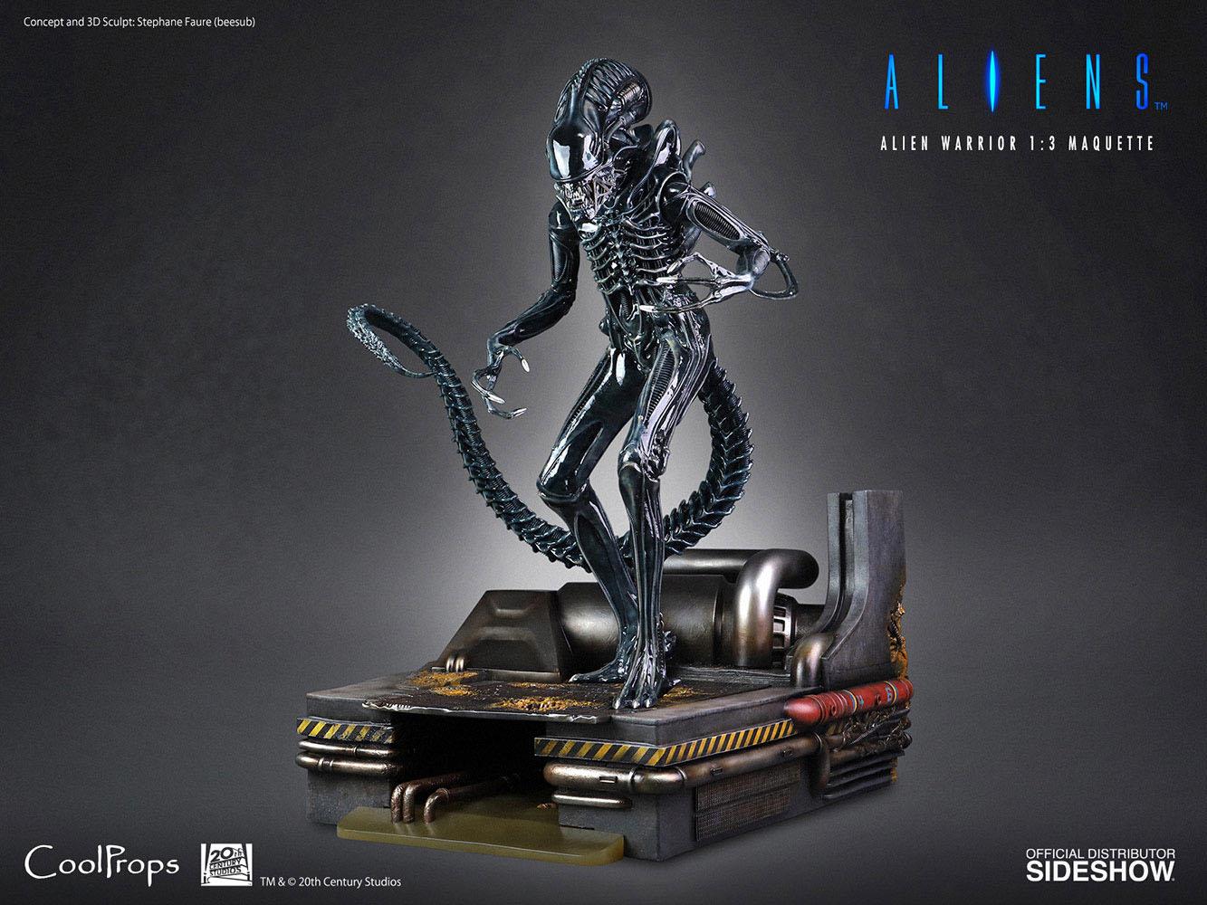 Descubre el apasionante mundo de Estatua Alien Warrior Deluxe.