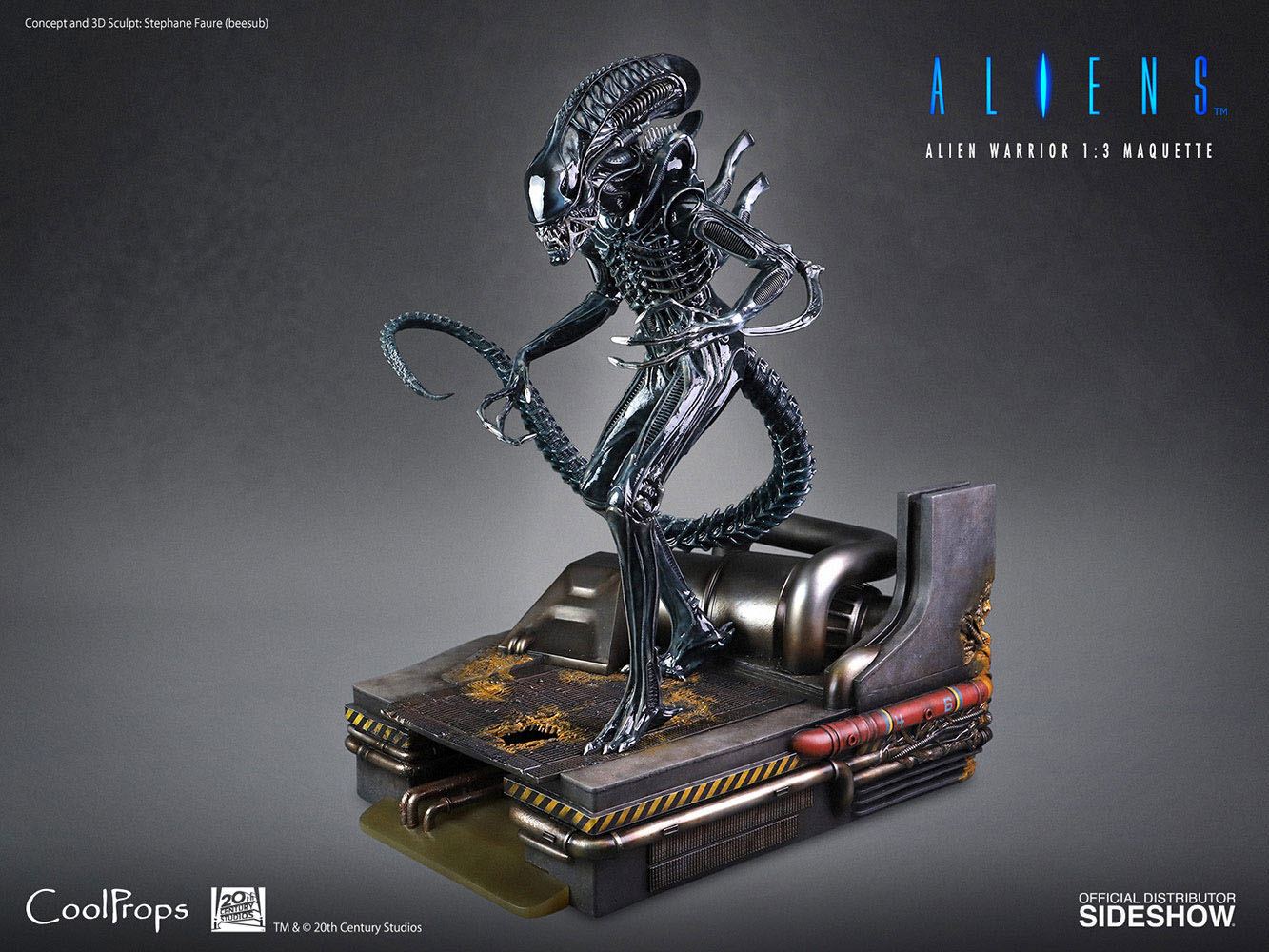 Descubre el apasionante mundo de Estatua Alien Warrior Deluxe.