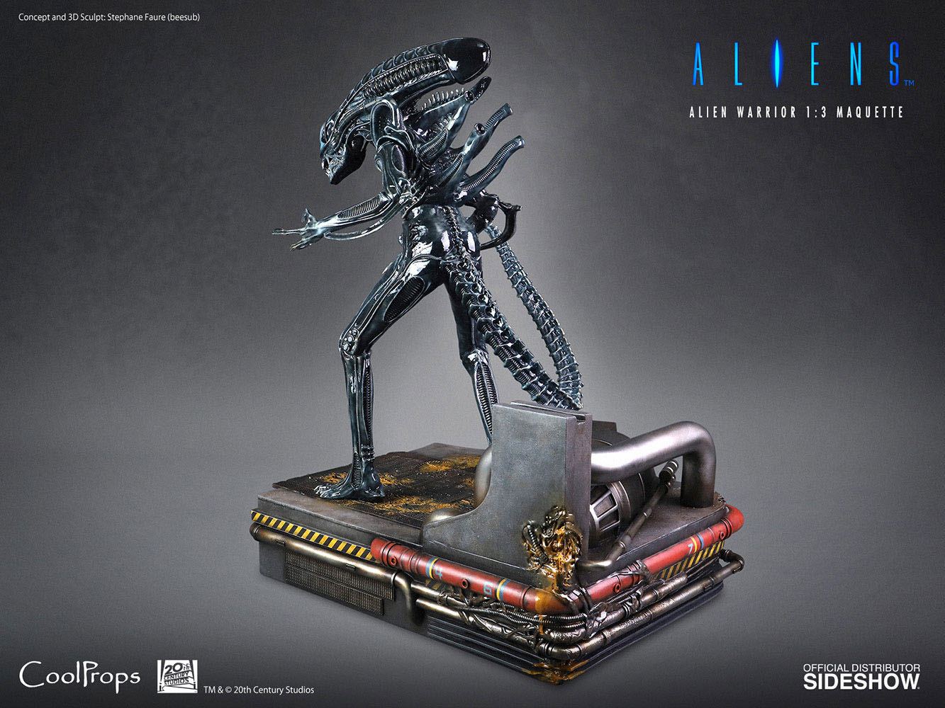 Descubre el apasionante mundo de Estatua Alien Warrior Deluxe.