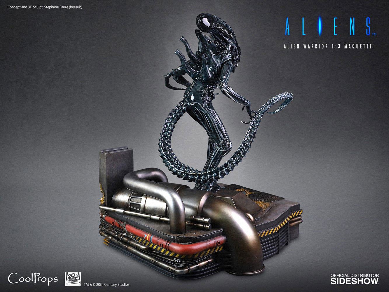 Descubre el apasionante mundo de Estatua Alien Warrior Deluxe.