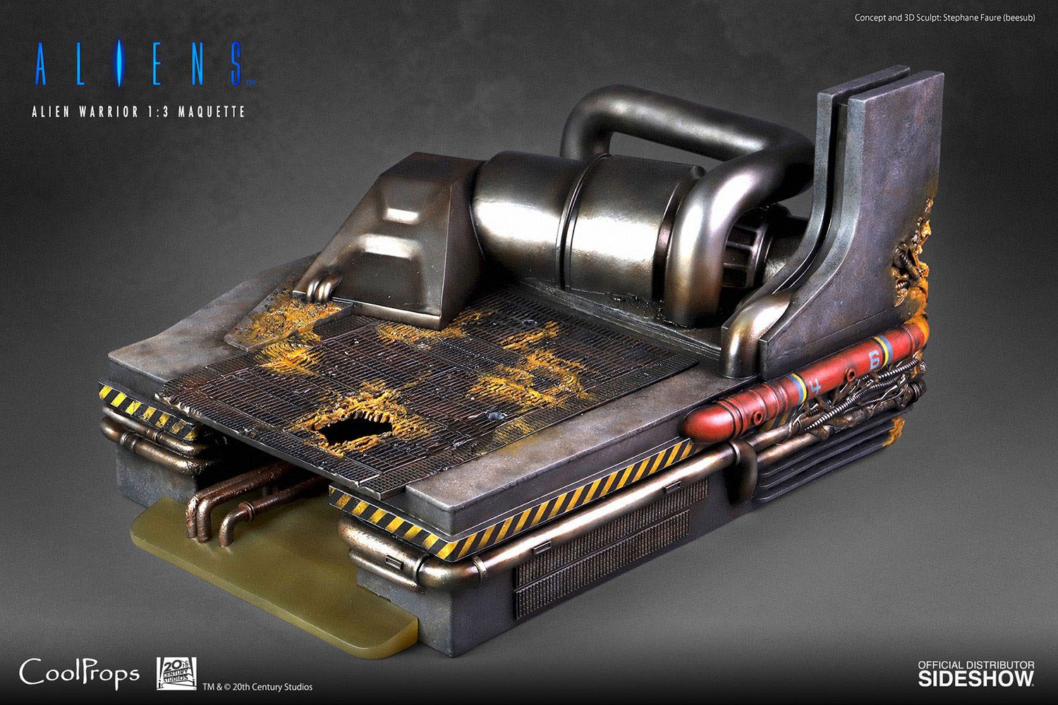 Descubre el apasionante mundo de Estatua Alien Warrior Deluxe.