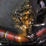 Descubre el apasionante mundo de Estatua Alien Warrior Deluxe.