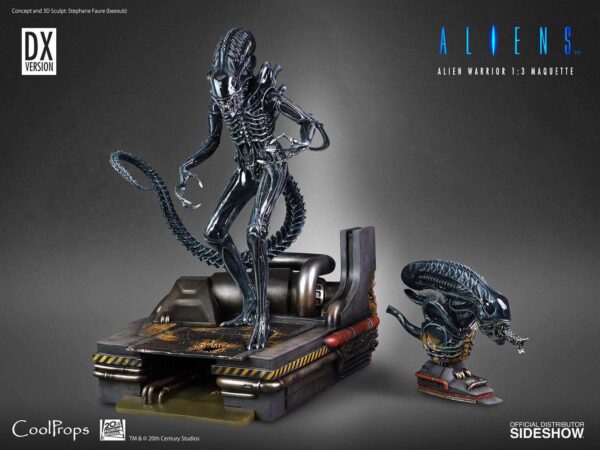 Descubre el apasionante mundo de Estatua Alien Warrior Deluxe.