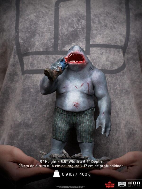 Descubre el apasionante mundo de Estatua BDS Art Scale King Shark.
