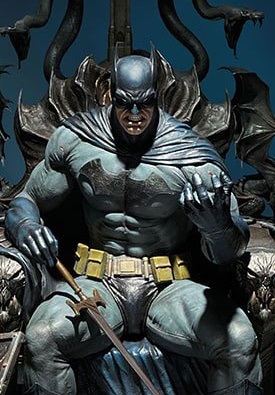 Descubre el apasionante mundo de Estatua Batman on Throne DC Comics.