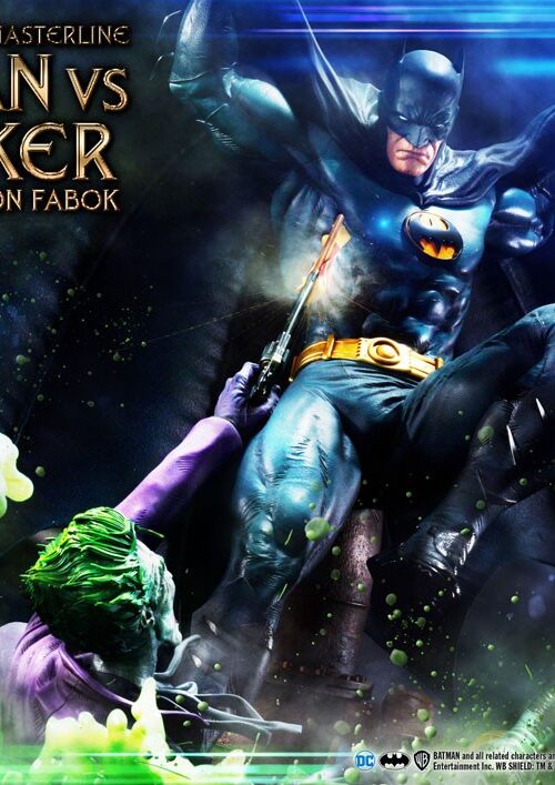 Estatua Batman vs The Joker Deluxe Bonus