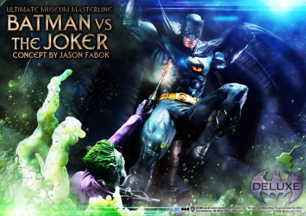 Estatua Batman vs The Joker Deluxe Bonus