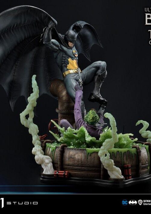 Estatua Batman vs The Joker Deluxe Bonus