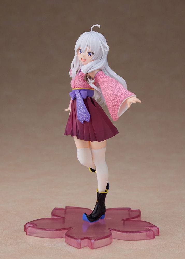 Descubre el apasionante mundo de Estatua Elaina Sakura Japanese Kimono.