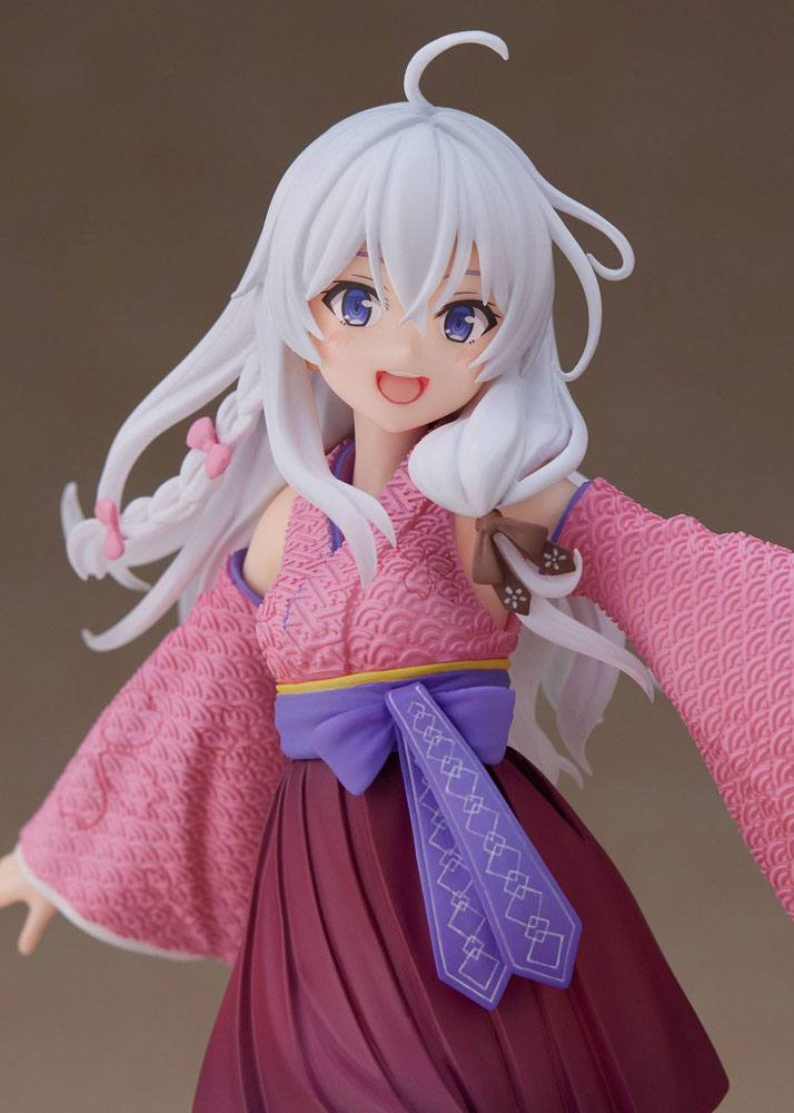 Descubre el apasionante mundo de Estatua Elaina Sakura Japanese Kimono.