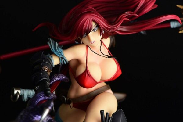 Descubre el apasionante mundo de Estatua Erza Scarlet Black Armor.