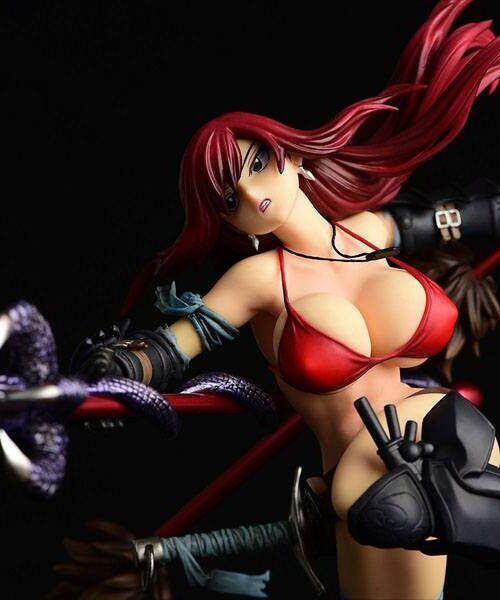 Descubre el apasionante mundo de Estatua Erza Scarlet Black Armor.
