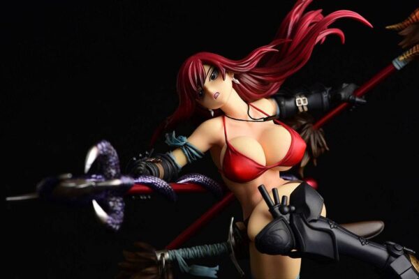 Descubre el apasionante mundo de Estatua Erza Scarlet Black Armor.