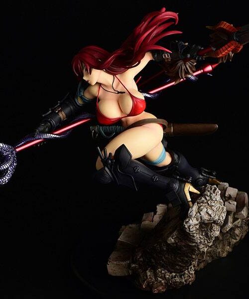 Descubre el apasionante mundo de Estatua Erza Scarlet Black Armor.