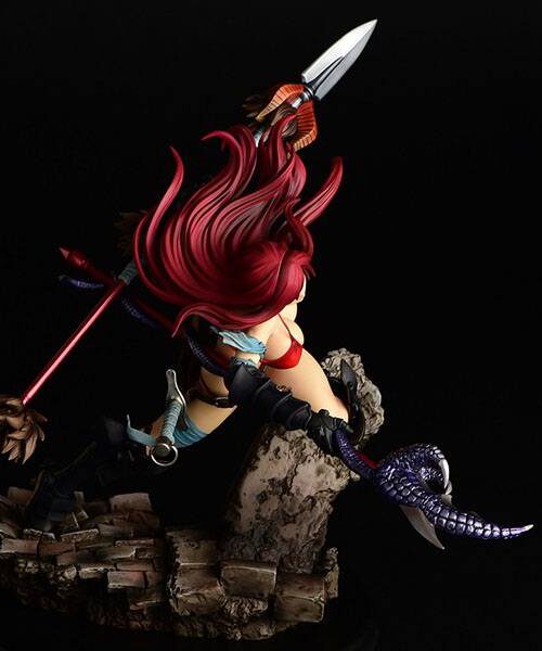 Descubre el apasionante mundo de Estatua Erza Scarlet Black Armor.
