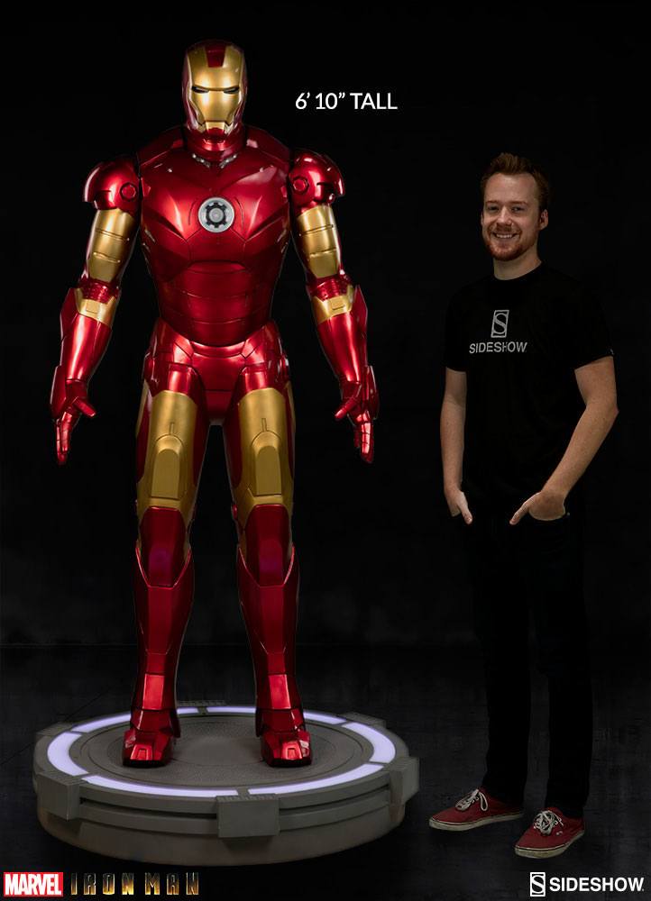 Descubre el apasionante mundo de Estatua Iron Man Mark III.