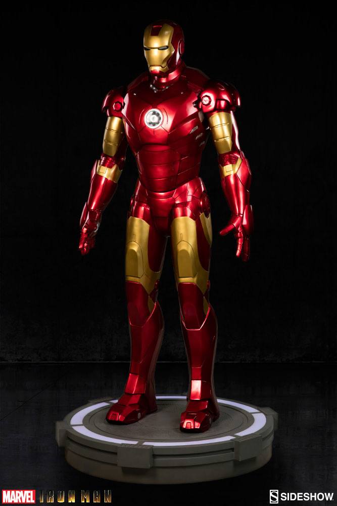 Descubre el apasionante mundo de Estatua Iron Man Mark III.