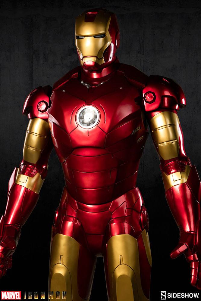 Descubre el apasionante mundo de Estatua Iron Man Mark III.